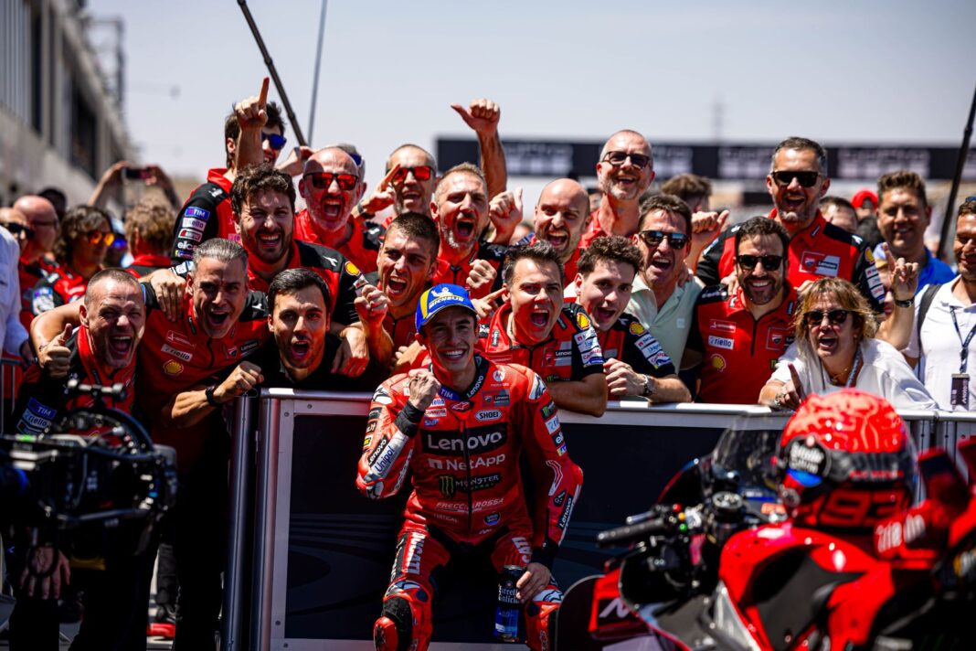 Marc Márquez, Ducati, Aragóniai Nagydíj, 2025, vasárnap