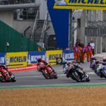 MotoGP, Marc Márquez, Ducati, Fabio Quartararo, Yamaha, Francesco Bagnaia, Ducati, Álex Márquez, Gresini, Fermín Aldeguer, Gresini, Marco Bezzecchi, Aprilia, Jack Miller, Pramac, Francia Nagydíj 2025, szombat, rajt