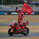MotoGP, Marc Márquez, Ducati, ünneplés, Francia Nagydíj 2025