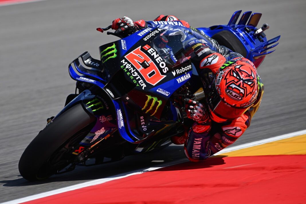 MotoGP, Fabio Quartararo, Yamaha, Aragóniai Nagydíj 2025, péntek