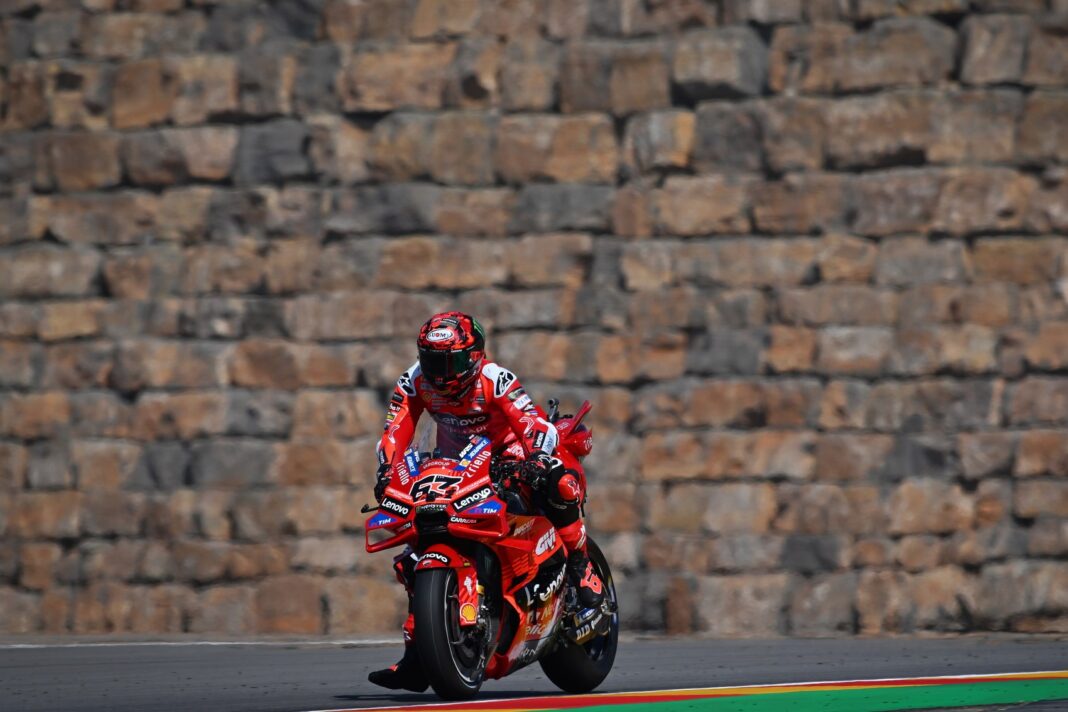 Francesco Bagnaia, Ducati, Aragóniai Nagydíj, 2025, péntek