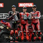 Holand Nagydíj, 2025, vasárnap, dobogó, Marco bezzechi, Marc Márquez, Francesco Bagnaia