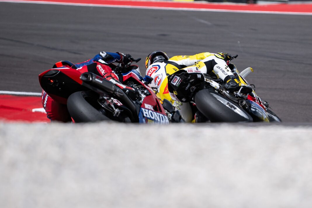 Andrea Iannone, Xavi Vierge, 2025. Cremona, első futam
