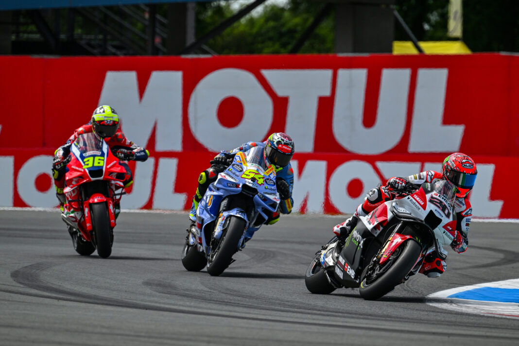 MotoGP, Fabio Quartararo, Yamaha, Fermín Aldeguer, Gresini, Joan Mir, Honda, Holland Nagydíj 2025, vasárnap