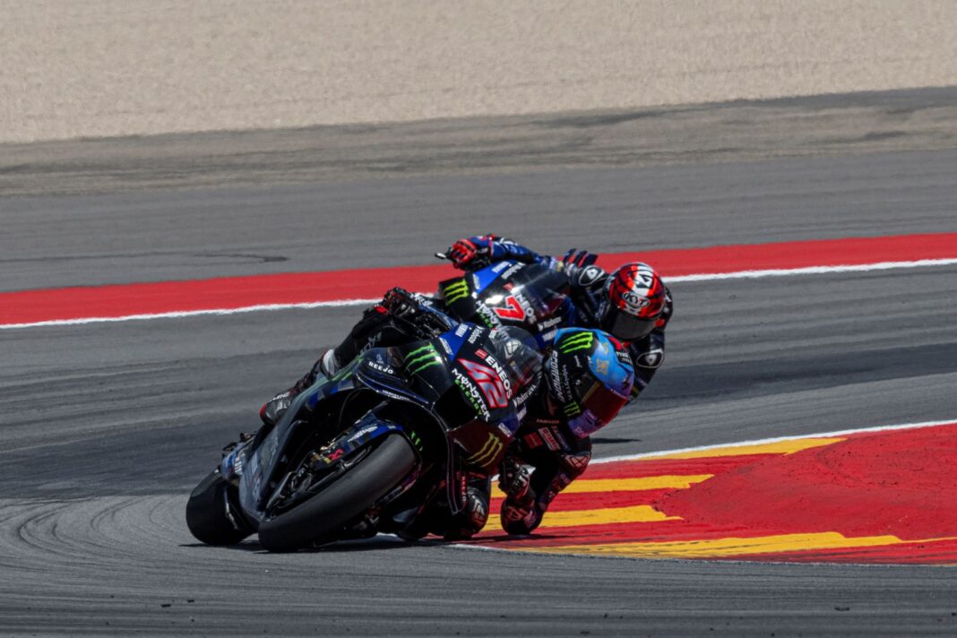 Álex Rins, Augusto Fernández, Yamaha, Aragóniai Nagydíj, 2025, vasárnap
