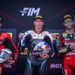 Toprak Razgatlıoğlu, 2025, Misano, Nicolo Bulega, Danilo Petrucci, első futam, dobogó