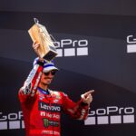 MotoGP, Francesco Bagnaia, dobogó, Aragóniai Nagydíj 2025, vasárnap