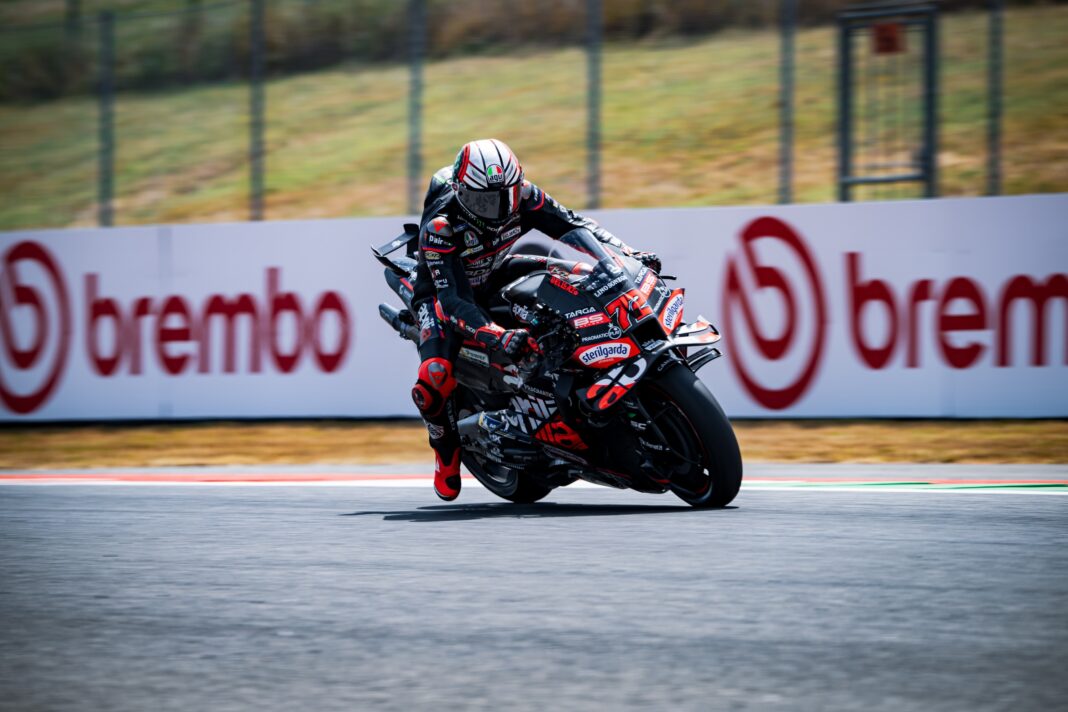 MotoGP, Marco Bezzecchi, Aprilia, Olasz Nagydíj 2025, péntek