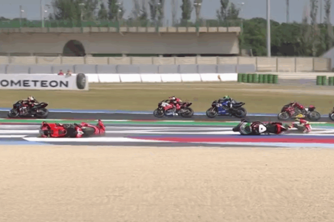 Axel Bassani, Nicolo Bulega, 2025, Misano, vasárnap