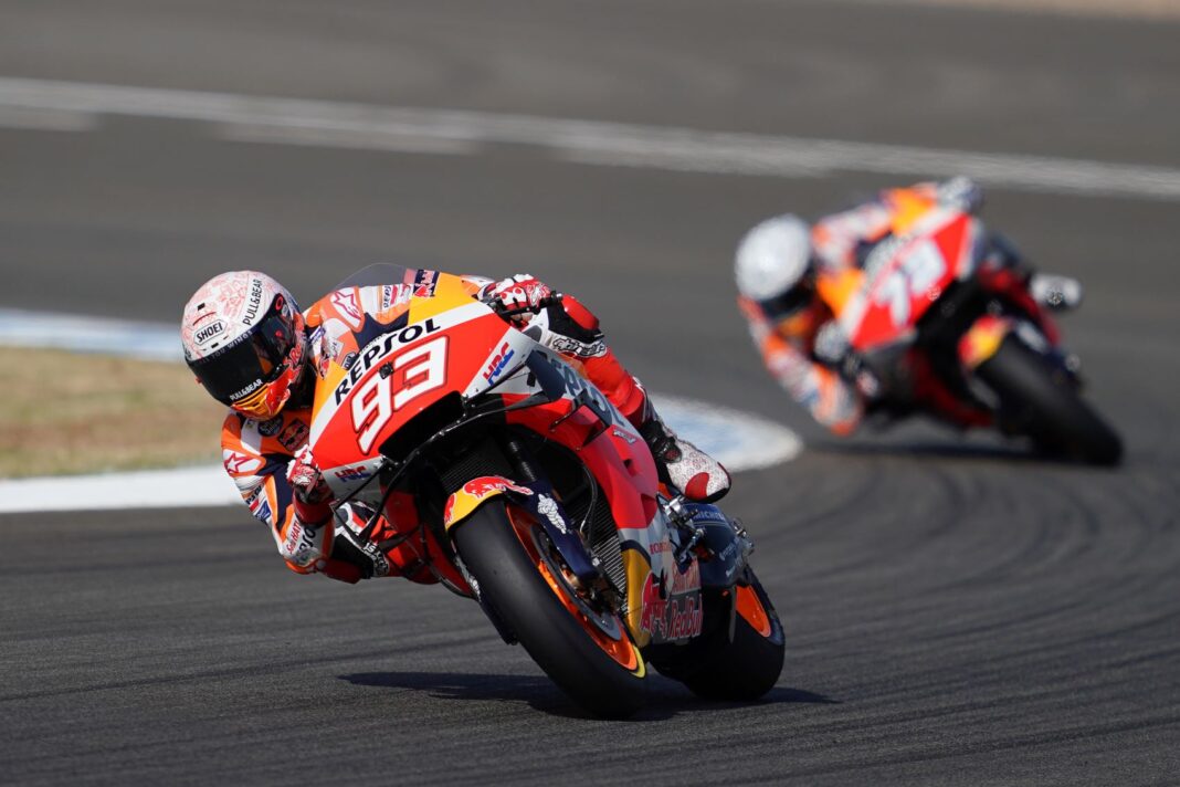 Marc Márquez, Álex Márquez, Honda, Spanyol Nagydíj, 2020, péntek