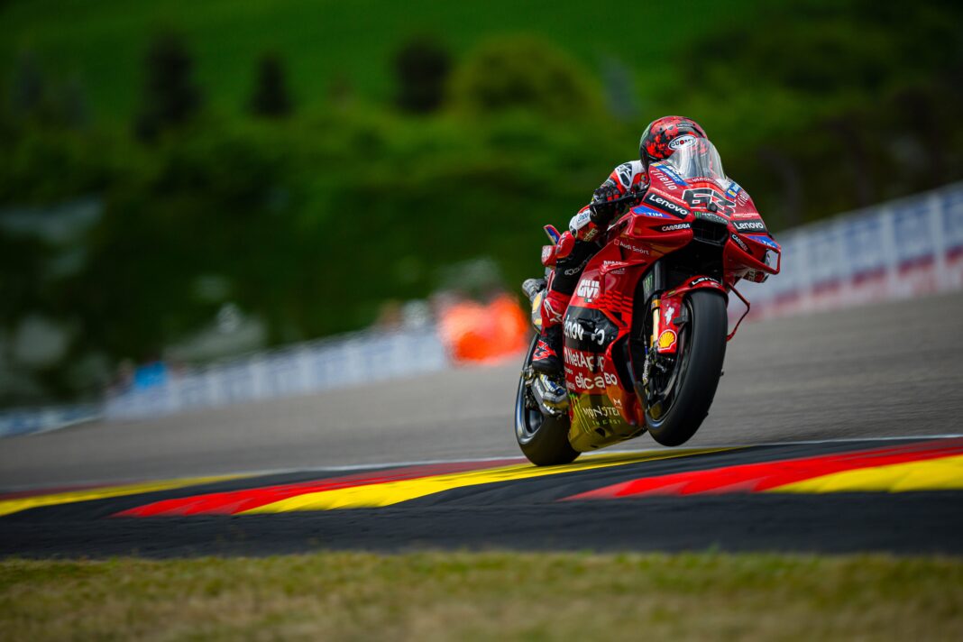 MotoGP, Francesco Bagnaia, Ducati, Német Nagydíj 2025, péntek
