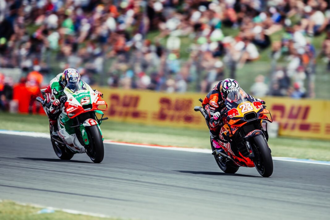 Enea Bastianini, Johann Zarco, Holland Nagydíj, 2025, vasárnap