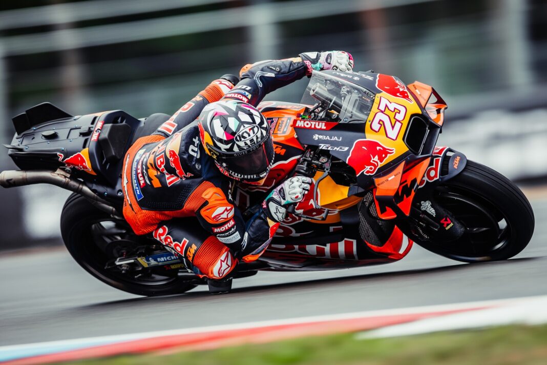 Enea Bastianini, KTM, Cseh Nagydíj, 2025, péntek