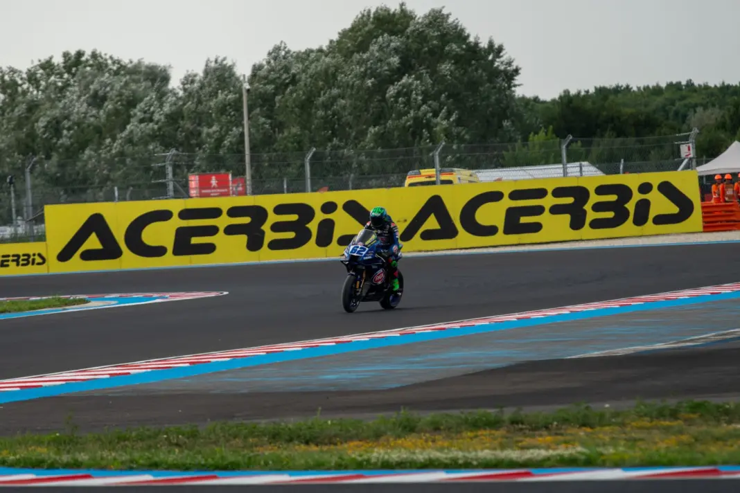 Stefano Manzi, Yamaha, Balaton Park, 2025, szombat