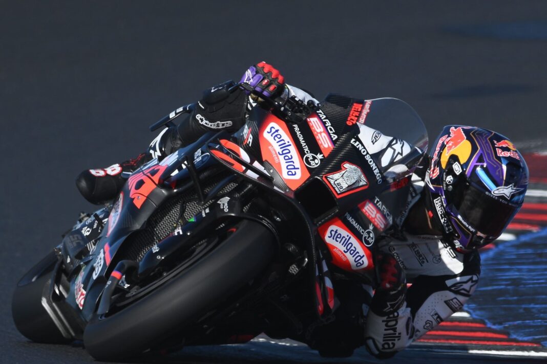 Jorge Martín, Aprilia, teszt, Misano, 2025