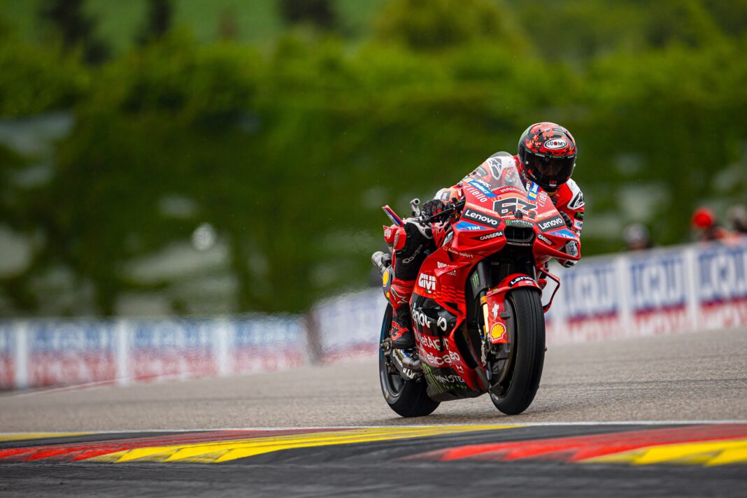 MotoGP, Francesco Bagnaia, Ducati, Német Nagydíj 2025, szombat