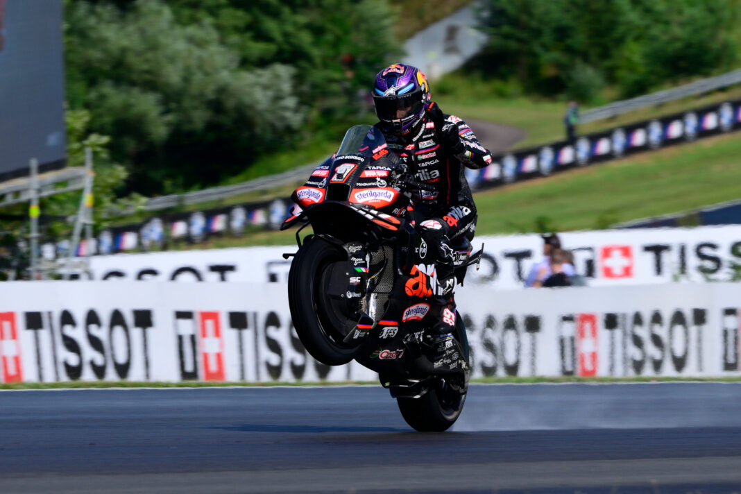 MotoGP, Jorge Martín, Aprilia, Cseh Nagydíj 2025, péntek