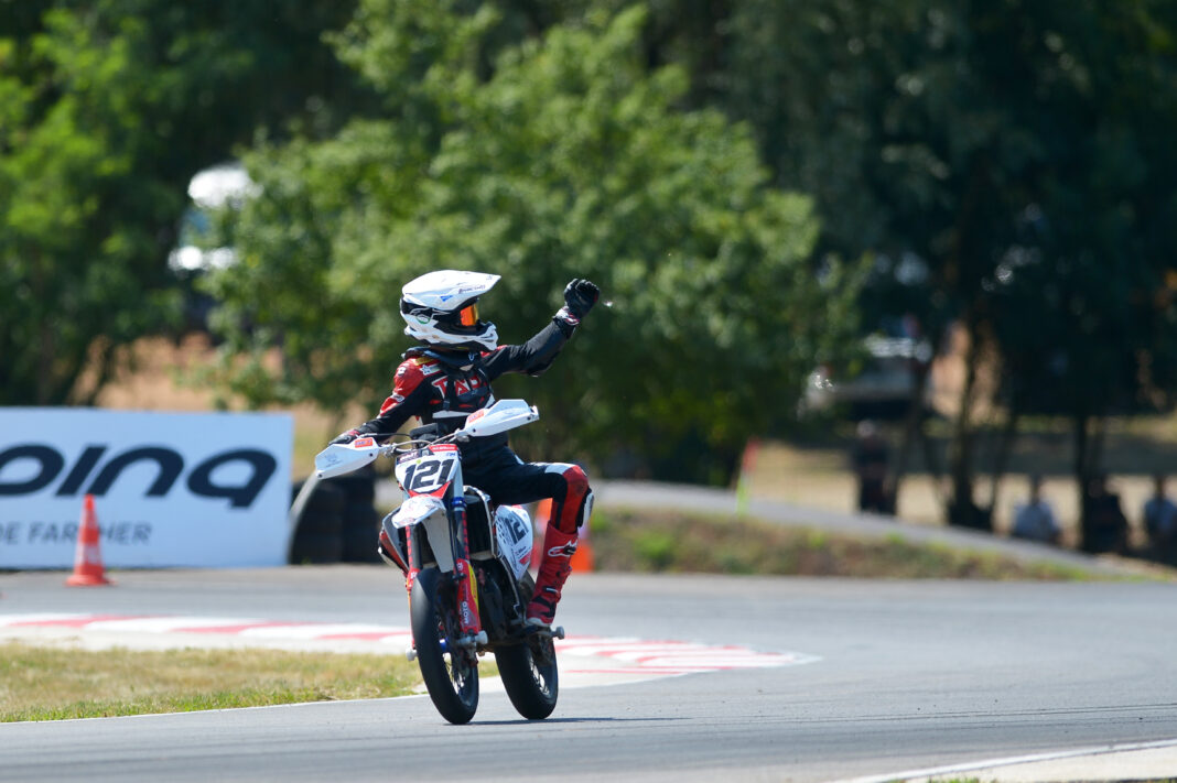 Supermoto-vb, SM Junior, Bereczki Dávid, Visonta 2025