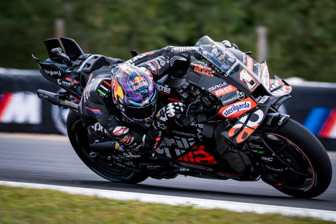 MotoGP, Jorge Martín, Aprilia, Cseh Nagydíj 2025, szombat