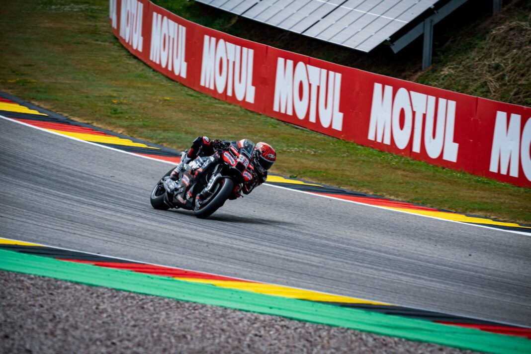Lorenzo Savadori, Aprilia, Német Nagydíj, 2025, vasárnap