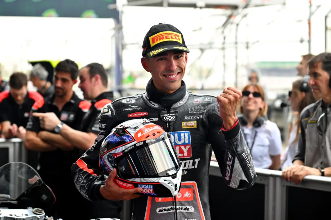 Moto2, Senna Agius, Thai Nagydíj 2025, vasárnap