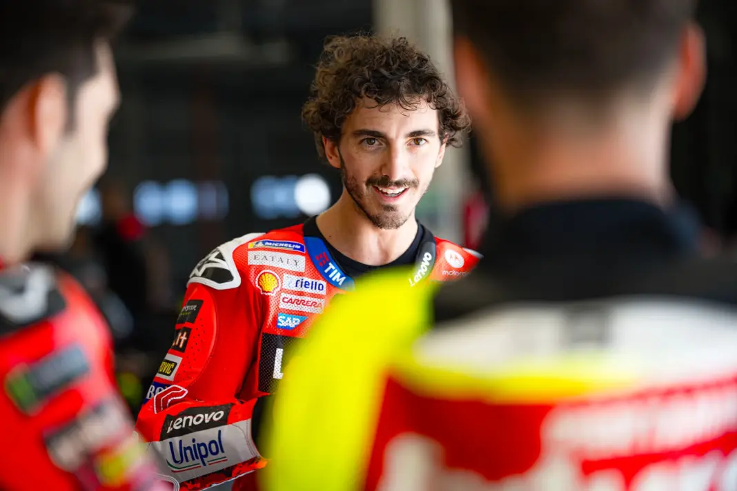 Francesco Bagnaia, Ducati , Balaton Park Circuit 2025, teszt