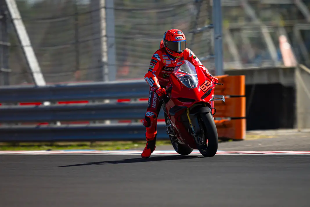 MotoGP, Marc Márquez, Ducati Panigale V4S, Balaton Park Circuit 2025, teszt