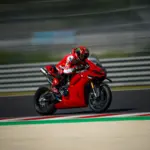 Francesco Bagnaia, Ducati Panigale V4S, Balaton Park Circuit 2025, teszt