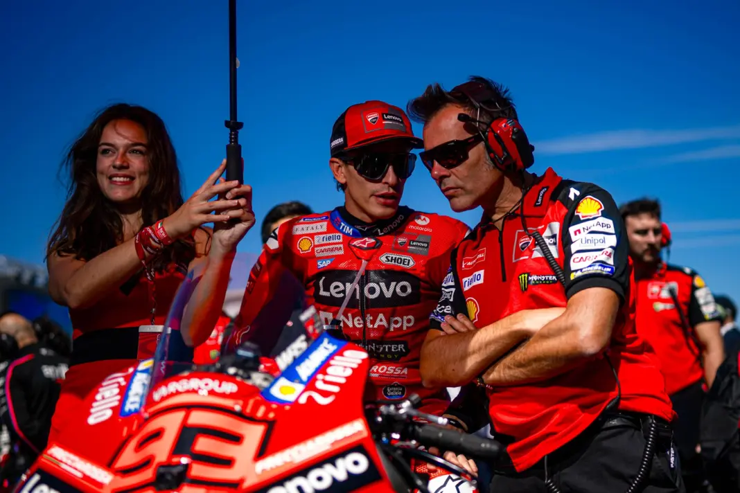 MotoGP, Marc Márquez, Marco Rigamonti, Aragóniai Nagydíj 2025, péntek