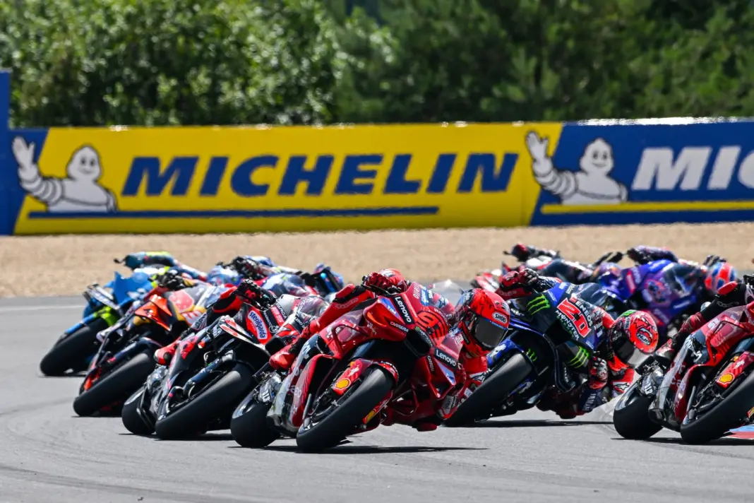 MotoGP, Cseh Nagydíj 2025, vasárnap, rajt