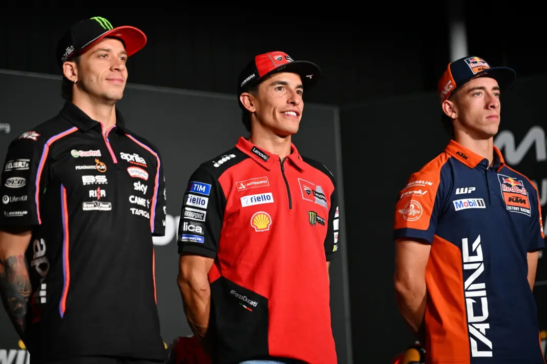 Marc Márquez, Marco Bezzecchi, Pedro Acosta, 2025, Osztrák Nagydíj, csütörtök
