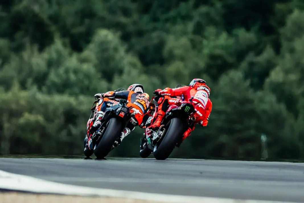 Pedro Acosta, Marc Márquez, Cseh Nagydíj, sprint 2025