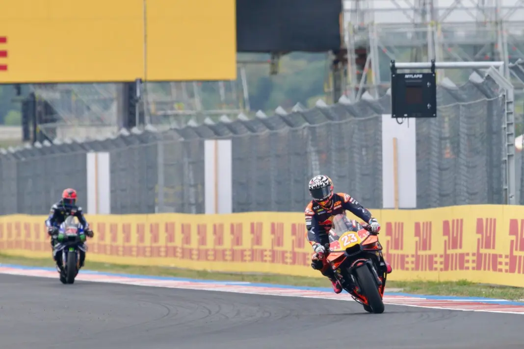 Enea Bastianini, KTM, Magyar Nagydíj, 2025, péntek