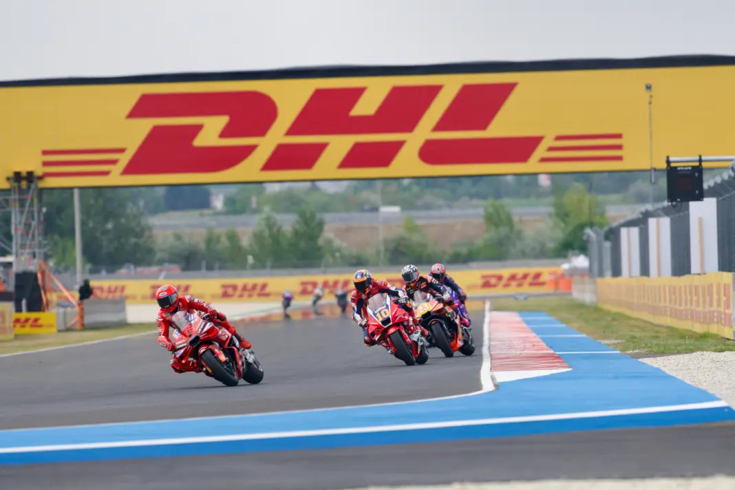 MotoGP, Marc Márquez, Ducati, Luca Marini, Honda, Enea Bastianini, Tech3, Magyar Nagydíj 2025, péntek