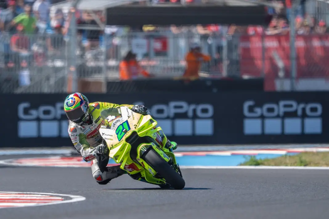 Franco Morbidelli, 2025, Magyar Nagydíj, vasárnap