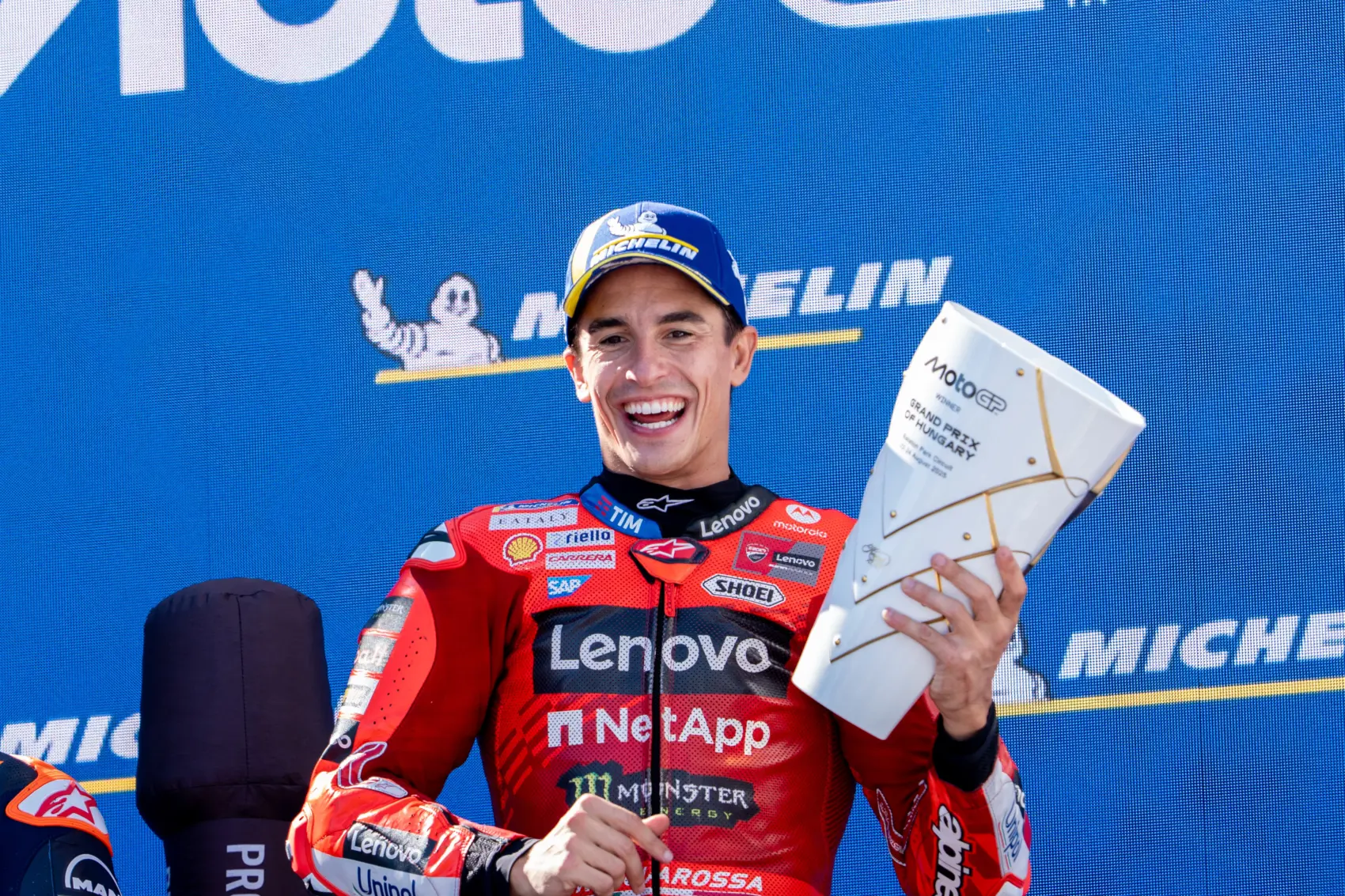 MotoGP, Marc Márquez, dobogó, Magyar Nagydíj 2025, vasárnap