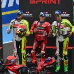 MotoGP, Fabio Di Giannantonio, Marc Márquez, Franco Morbidelli, Magyar Nagydíj 2025, sprint