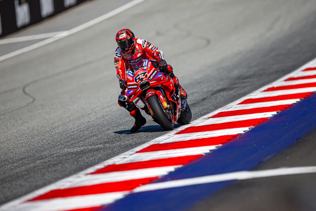 MotoGP, Francesco Bagnaia, Ducati, Osztrák Nagydíj 2025, péntek