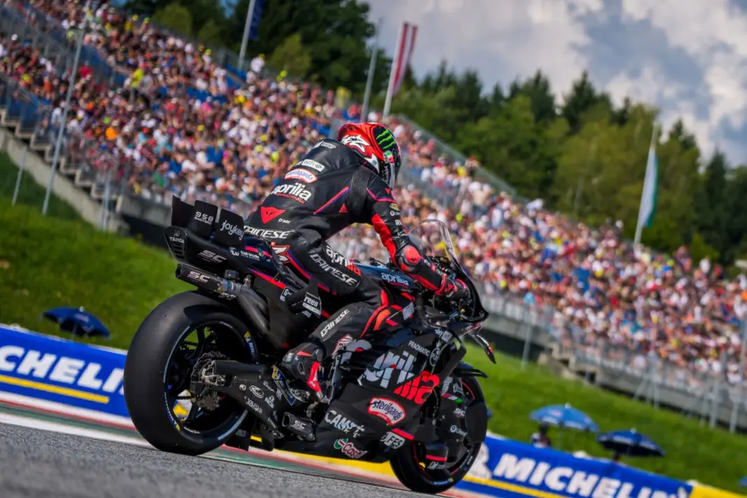 Marco Bezzecchi, Aprilia, Osztrák Nagydíj, 2025, szombat