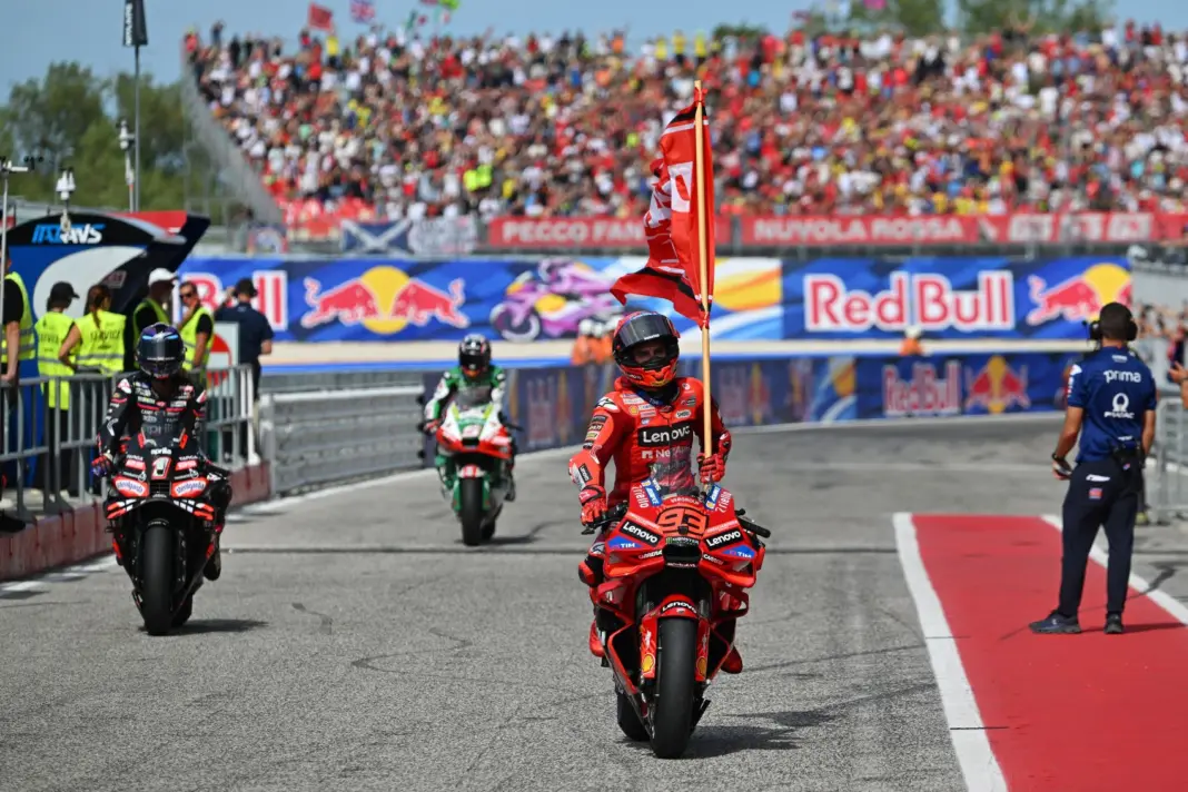Marc Márquez, Ducati, San Marinó-i Nagydíj, 2025, vasárnap
