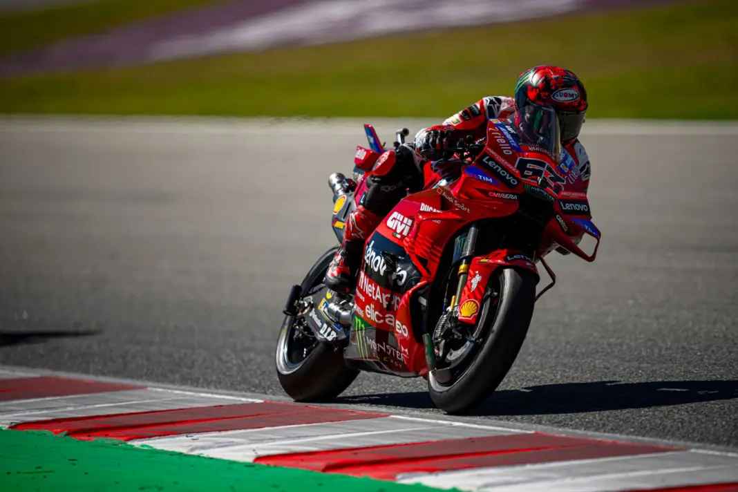Francesco Bagnaia, Ducati, Katalán Nagydíj, 2025, szombat