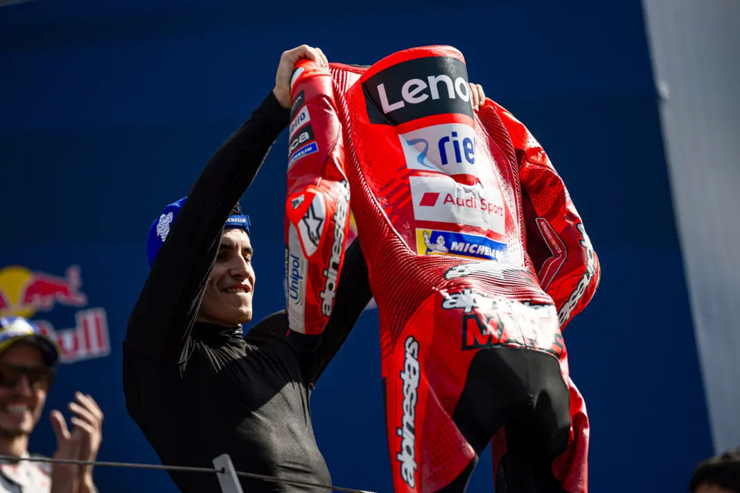 MotoGP, Marc Márquez, dobogó, San Marinó-i Nagydíj 2025, vasárnap