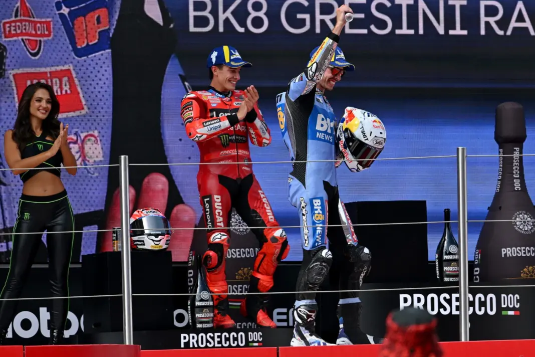MotoGP, Marc Márquez, Álex Márquez, dobogó, Katalán Nagydíj 2025, vasárnap