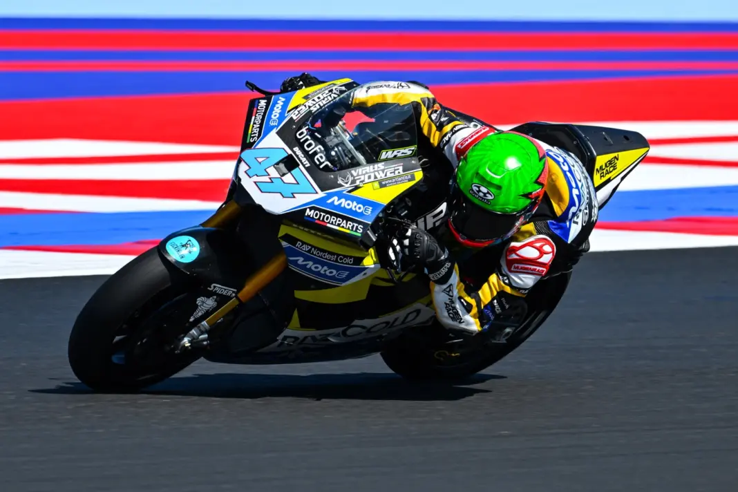 Varga Tibor, MotoE, 2025, Misano, péntek