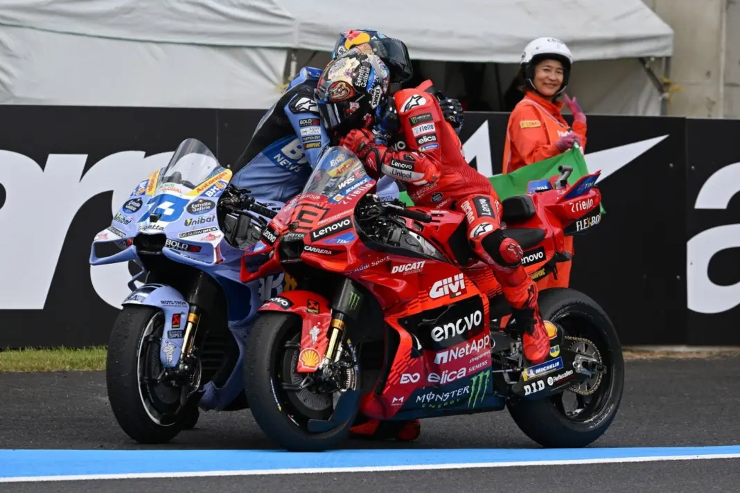Álex Márquez, Marc Márquez, Ducati, Japán Nagydíj, 2025, vasárnap