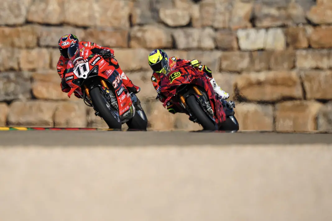 Superbike-vb, Nicolò Bulega, Álvaro Bautista, Ducati, Aragónia teszt 2025