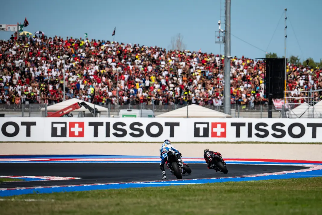MotoGP, Álex Márquez, Gresini, Marco Bezzecchi, Aprilia, San Marinó-i Nagydíj 2025, vasárnap