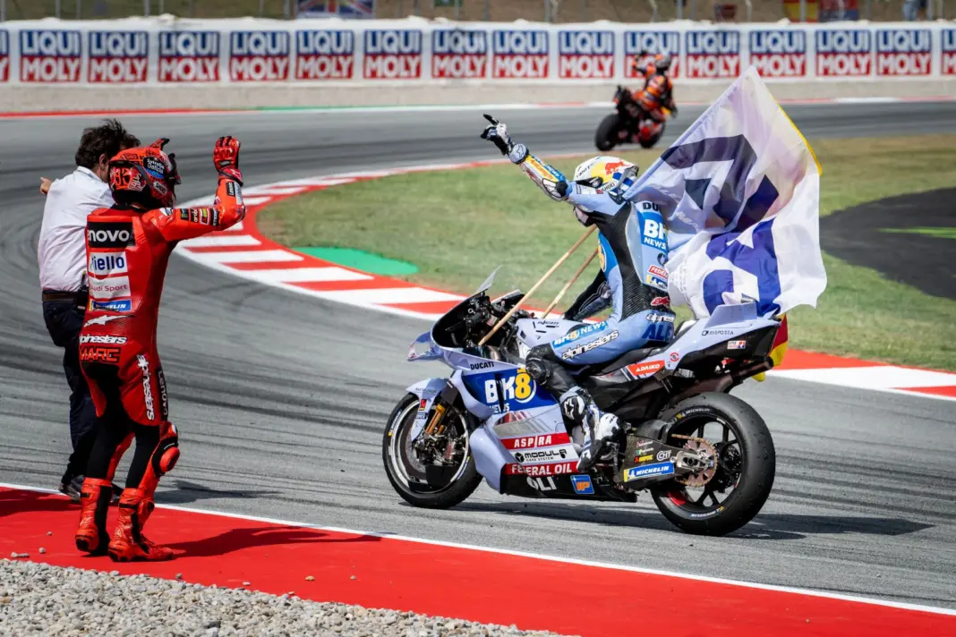 Álex Márquez, Marc Márquez, Ducati, Katalán Nagydíj, 2025, vasárnap