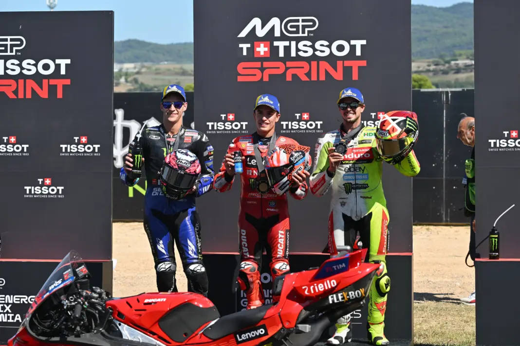 MotoGP, Fabio Quartararo, Marc Márquez, Fabio Di Giannantonio, Katalán Nagydíj 2025, szombat