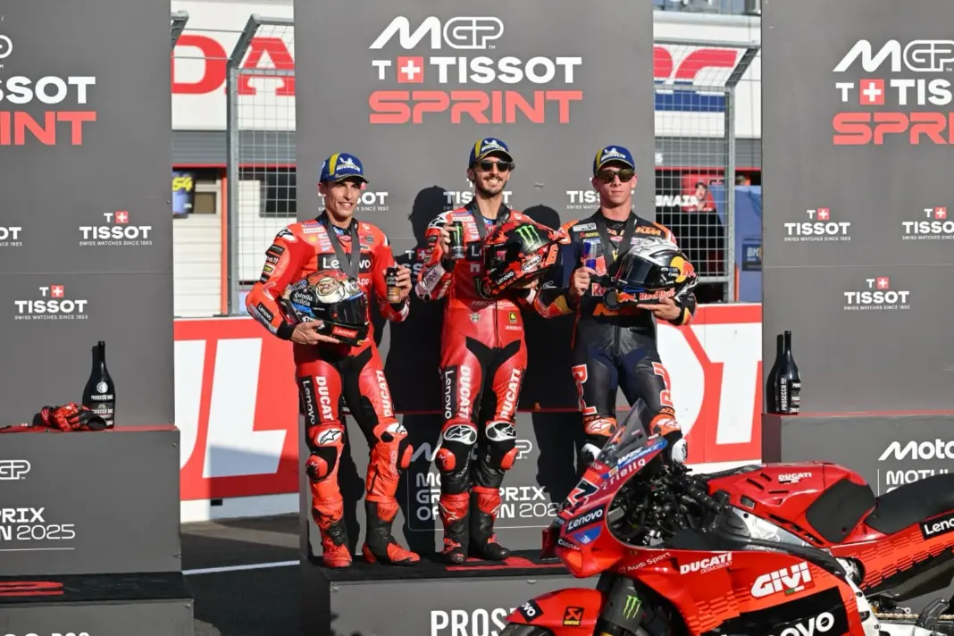 MotoGP, Marc Márquez, Francesco Bagnaia, Pedro Acosta, Japán Nagydíj 2025, szombat